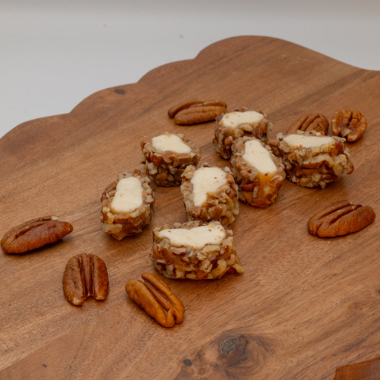 Pecan Log Slices